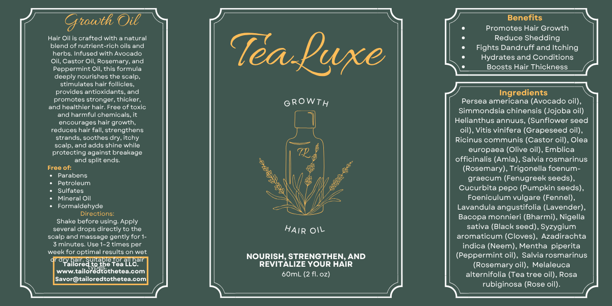 Tea Luxe Hair Oil